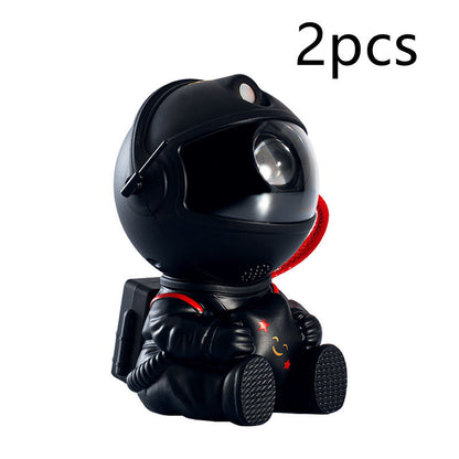 Mini Version Of Astronaut Star Projection Lamp Creative Gift Atmosphere Decorative Lamp Colorful Flowing Starry Night Light b