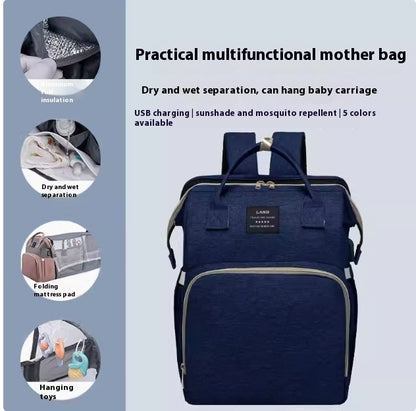 Multifunctional Folding Crib Large Capacity Backpack b69b096d b67c 4688 b8ca e05c8998077e trans