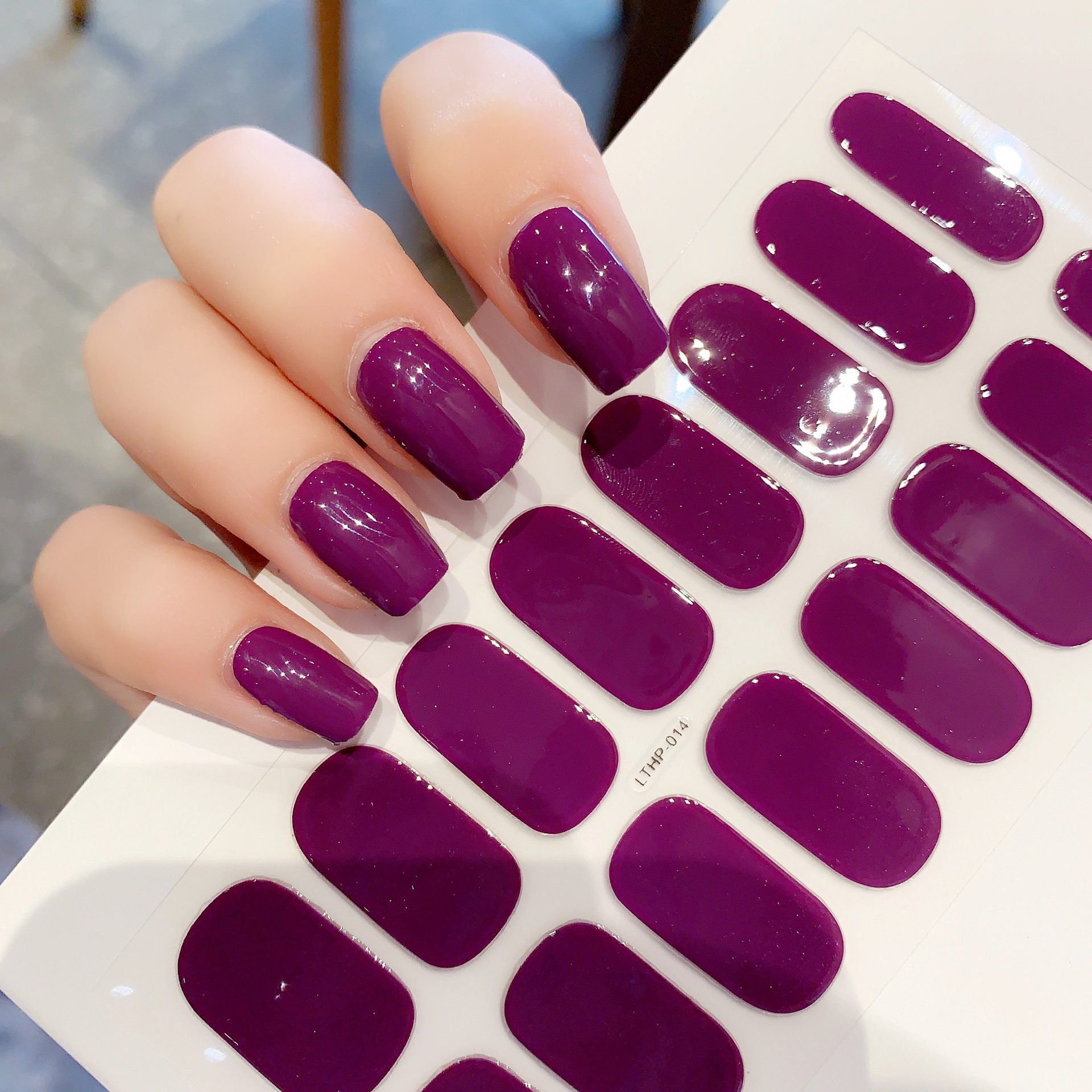 Waterproof And Durable Second Generation Semi-cured UV Nail Beauty Stickers b69bb047 3139 4aab 8bb8 33f598d60581