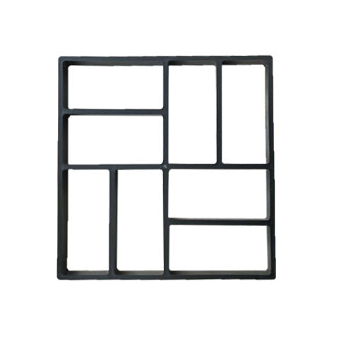 Brick Stone Road Concrete Mould Garden Path Maker Mold Plastic DIY Manually Paving Cement Cemento Garden Path Maker Mold b6a8