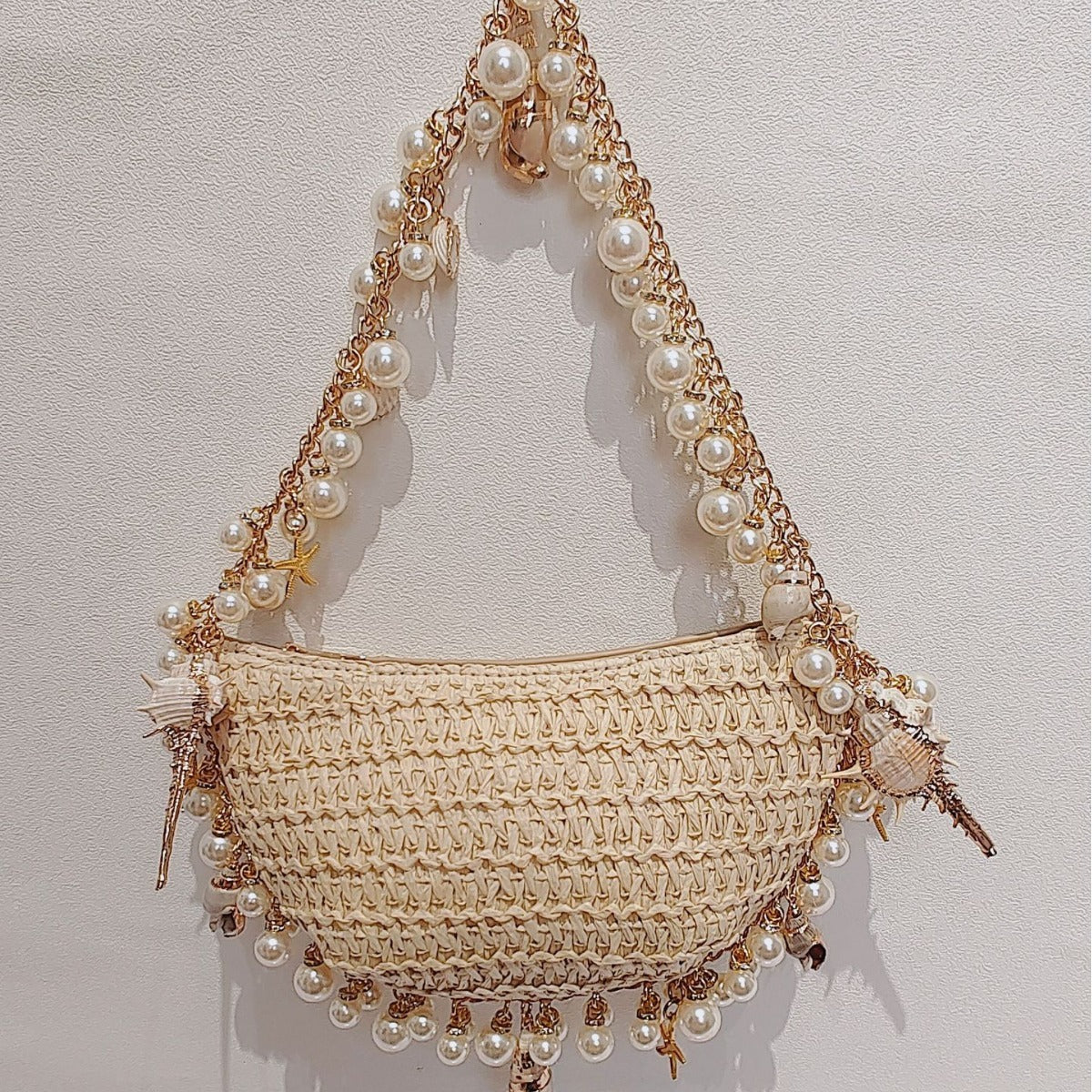 Summer Seaside Holiday Pearl Conch Straw Bag b6abb565 143d 4cfb b599 9f03957f6de8 7e9a5bad 1723 49a0 a089 8ebe0aa72b21