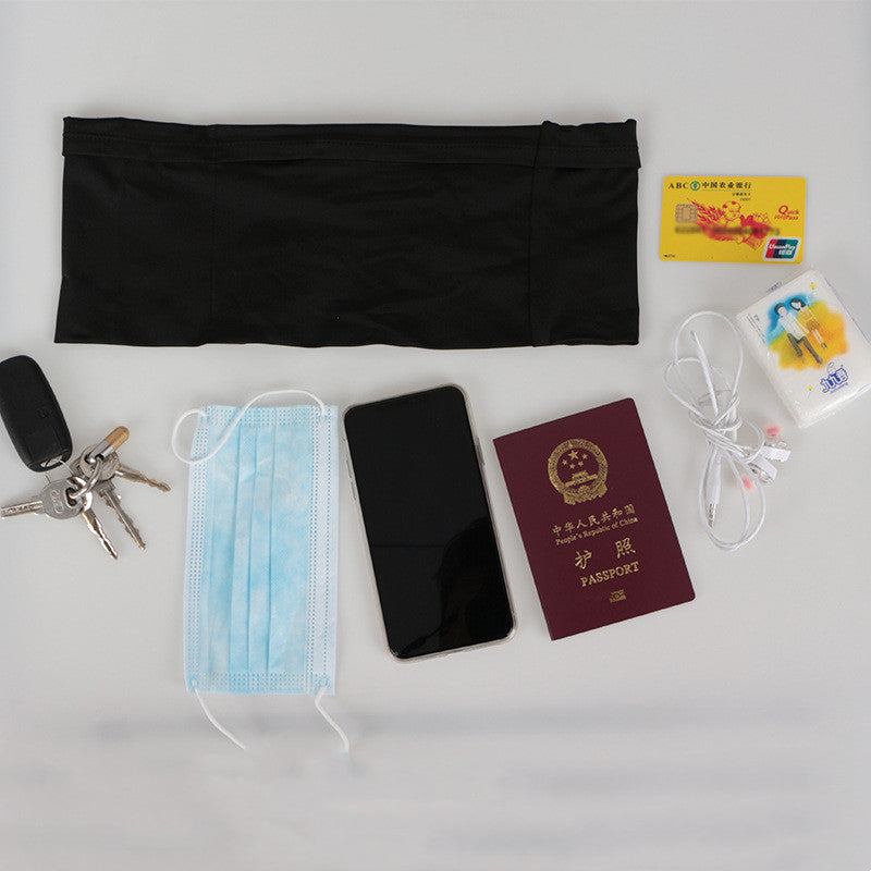 Large Capacity Sports Waist Bag Travel Passport Bag Running Cellphone Pouch b6c5b001 9544 4c29 8cf7 a7dc6019f6c6