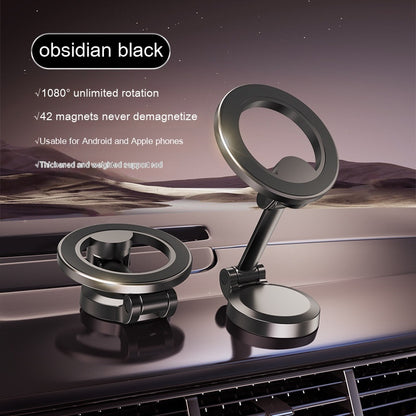 Magnetic Car Phone Mount All-Metal Foldable Phone Holder For Car Strongest Magnet Dashboard Phone Mount For Phone - 图片 9