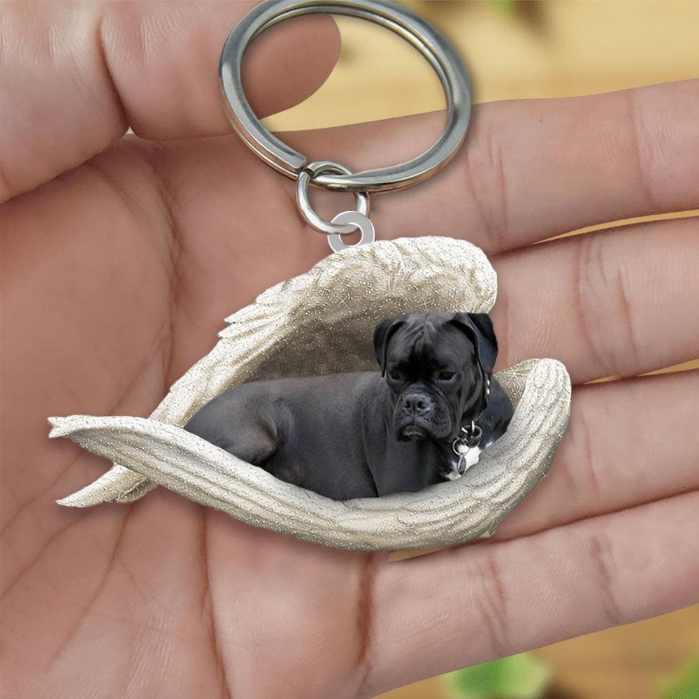 New Unique Dogs And Cats Sleeping Angel Pendant Car Key Ring b6ea9dac c961 4845 89e0 9148628d0515