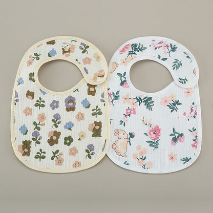 Thin Kids' Bib Pure Cotton Waterproof Gauze Saliva Towel b7199839 fde5 48bf bdaa 31662ab5d025