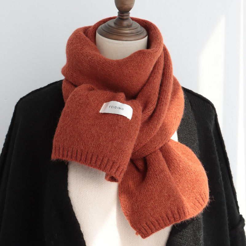 Solid Color Scarf Women's Autumn And Winter Warm b7320d8d 9b4c 48a4 a189 3fb1ecf9143b