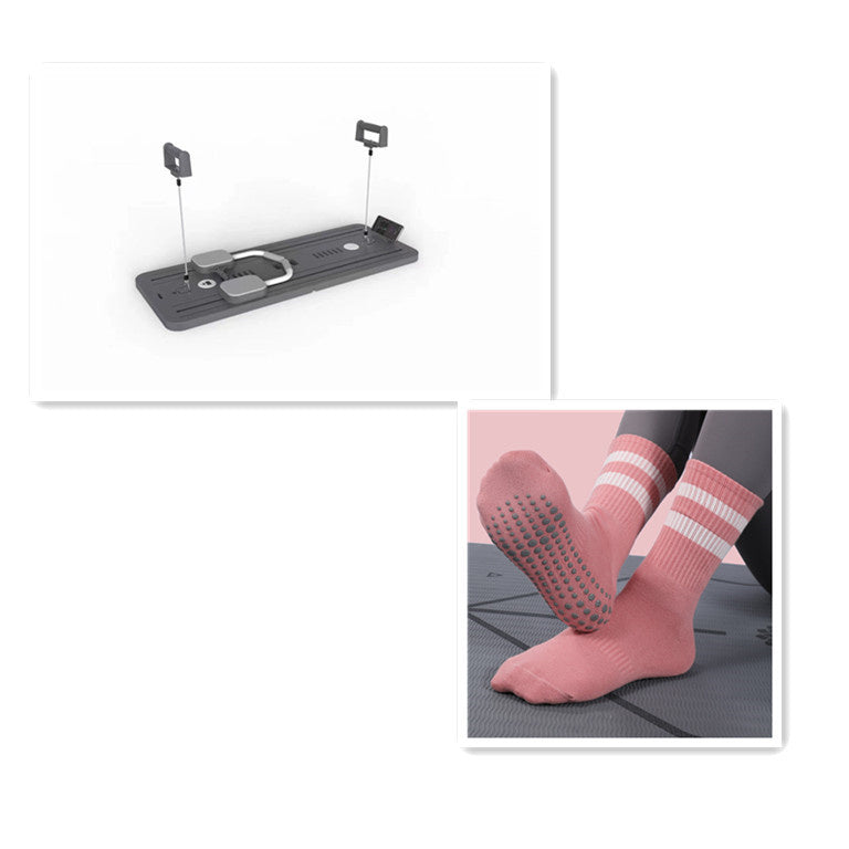 Multifunctional Fitness Board Flat Support Chest And Abdominal Muscle Equipment Household Abdominal Wheel b744696d 7c68 4418 