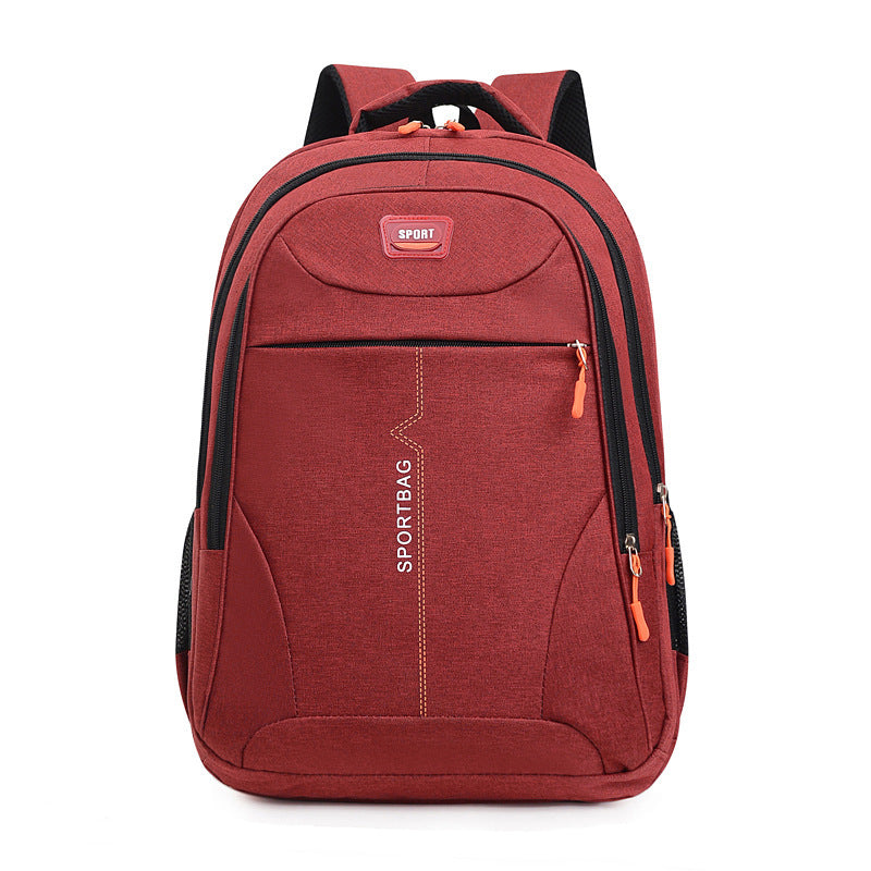 Men's And Women's Fashionable Large Capacity Simple Double Shoulder Travel School Bag b746b35c b67e 4d79 8ec9 aa542120bdc9