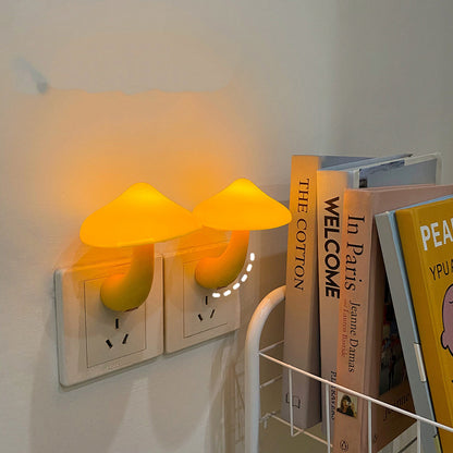 Small Mushroom Plug-in LED Bedside Night Light Learning Light Control Sensor b75d66e3 190c 47de b4e1 dc6ae8efc48b