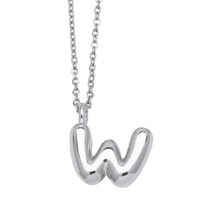 Copper Plated Gold 26 English Letters Pendant Necklace Niche Personality Clavicle Chain b765350d 9247 4c9f 9525 32113b898423