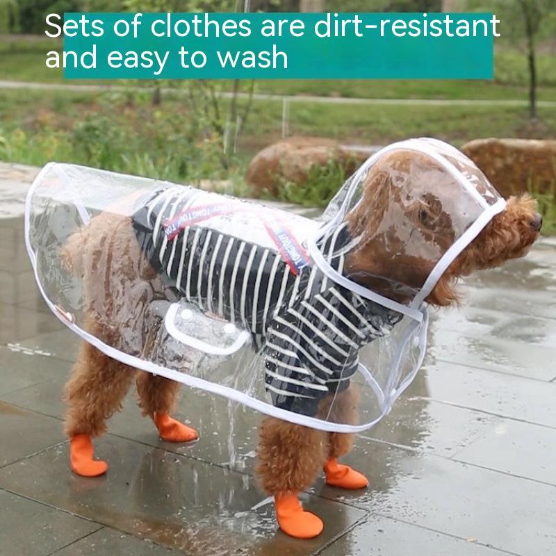 Pet Raincoat Dog Small Dog b7705930 0c98 4fc3 8598 e38afe6942c4 trans