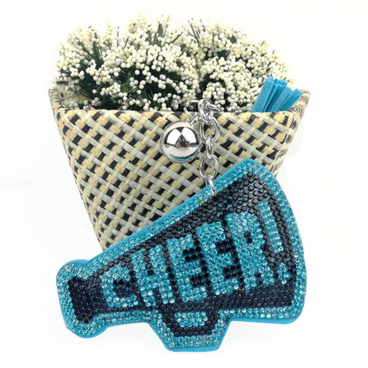Creative Korean Velvet Diamond English Letters Key Chain b77bf1db 7cdd 4659 b3ee f994acc9efb6