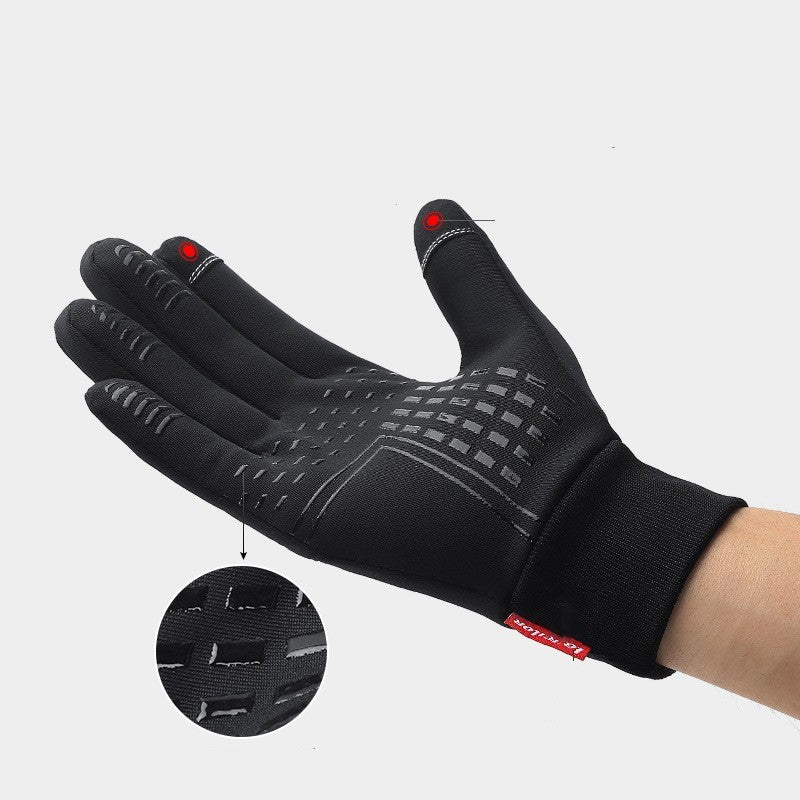 Anti-splash Water Warm Windproof Sports Touch Screen Cycling Skiing Gloves b77f372d e976 4cb3 8338 45f06031de30