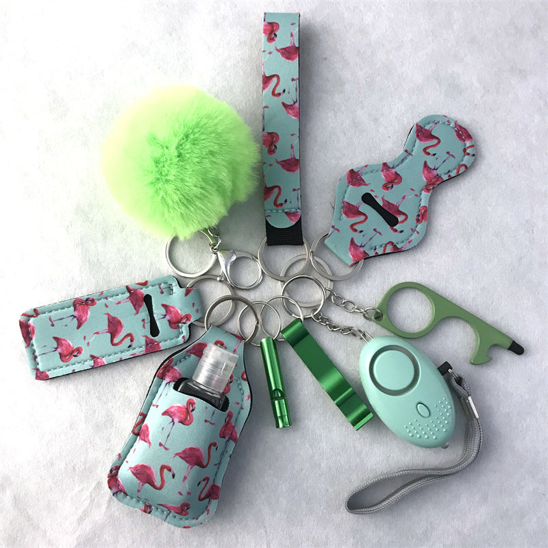 Wrist Keychain 10 Pieces Suit Door Opener Hand Sanitizer Bag b7cd1227 5808 44ef b6a4 1d6628817008
