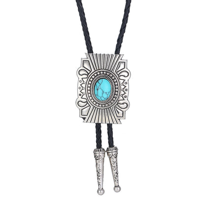 Celtic Pattern Turquoise Agate Bolo Tie b7d904ad fb4a 4792 9ab3 f374c41e3f77