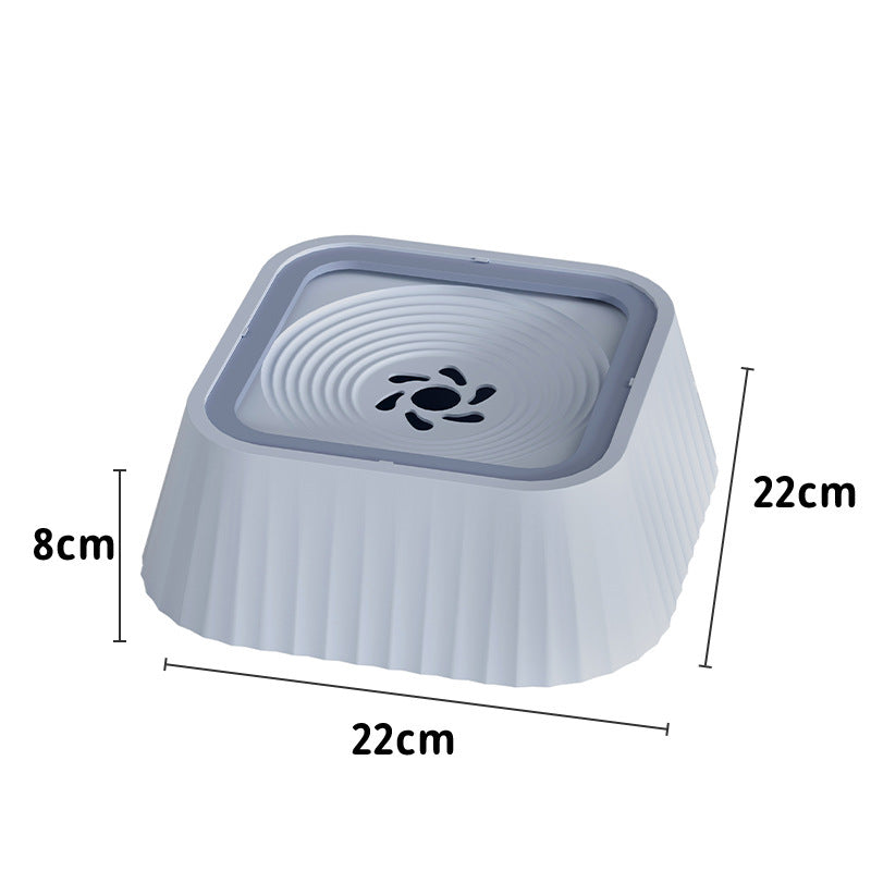 Pets Dog Cat Bowl Floating Bowl Water Drinker Not Wet Mouth Splash Water Portable Dog Bowl Not Sprinkler Pet Drinking Bowl Cu
