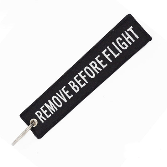 Personalized Embroidered Red Background White Keychain b7dbf372 539a 4b5e 887f d1956aba3bc2