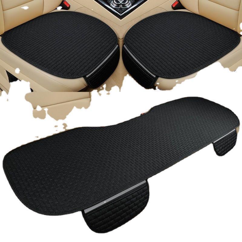 Linen Car Cushion Four Seasons Universal Single Piece Three Piece Set b7e262df ba8a 430f 9b54 09f017763e3d