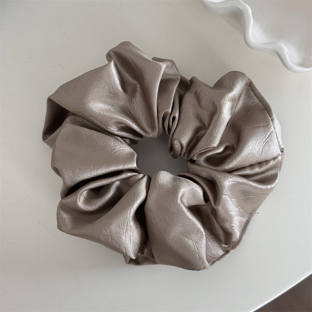 Retro Texture Large Intestine Hair Ring For Women b7e7a989 5114 4d96 b315 e54892e2dcda