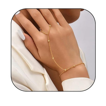 Small Rice-shaped Beads Rice Beads Zircon Pearl Ring Chain Love Finger Chain Ornament b7e88db2 b103 4688 9571 e9574e95ff91