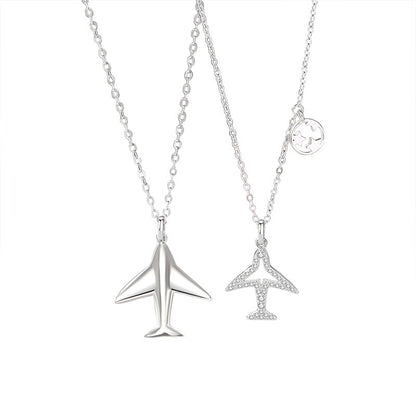 Couple Fashion Sterling Silver Necklace b7eaef67 de74 40d5 a3ea 01922463fa73