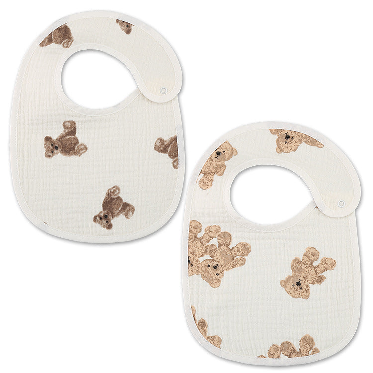 Thin Kids' Bib Pure Cotton Waterproof Gauze Saliva Towel b7fcd9bf eb04 4208 ab55 a9f341281c7e
