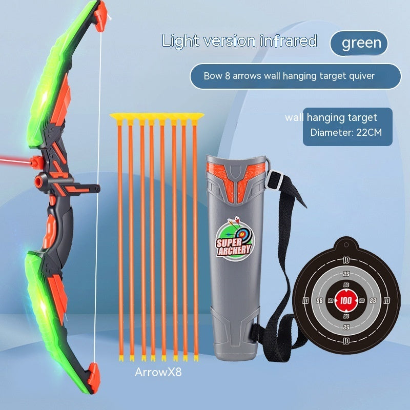 Children's Archery Bow And Arrow Set Arrow Target Quiver Boy Shooting Parent-child Sports Arrow Traditional Sucker b8053505 d