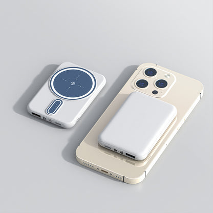 Magnetic Suction Charging Bank Wireless Charging Bank Mobile Power Supply - 图片 6