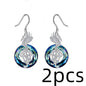 New Firebird Crystal Pendant Necklace Women's Colorful Phoenix Earrings b80da328 5d6c 4b00 8231 ea9bf67f7d1e