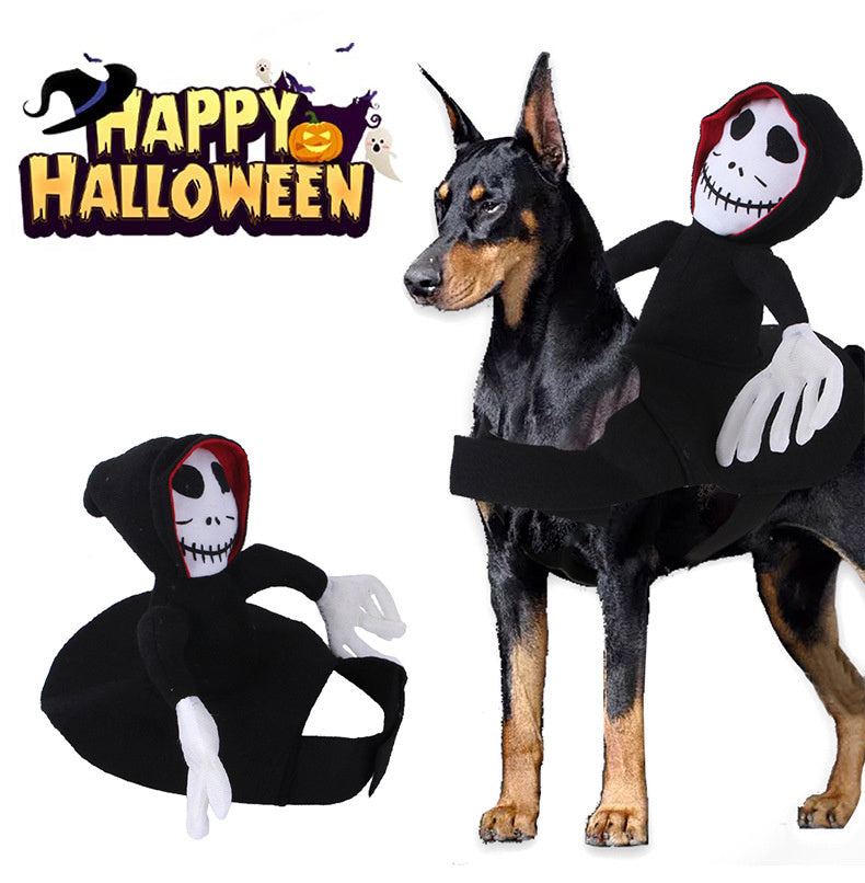 NEW Funny Pet Halloween Costume Halloween Pet Decoration Dress Up Pet Cosplay Costume Halloween Pet Clothes Spider Pumpkin Ve