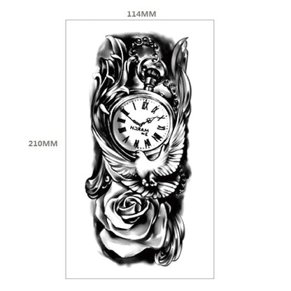 Animal Pattern Tiger Lion Half Arm Water Transfer Imitation Tattoo b8327fa7 9812 4670 ae10 c59dbf30dd90