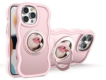Dirt-resistant With Mobile Phone Mirror Bracket Magnetic Suction Phone Case - 图片 6