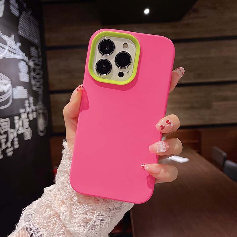 Mobile Phone Case Contrast Color 3 In 1 Protective Cover b836aefe ebd5 4232 8312 56754c59c249