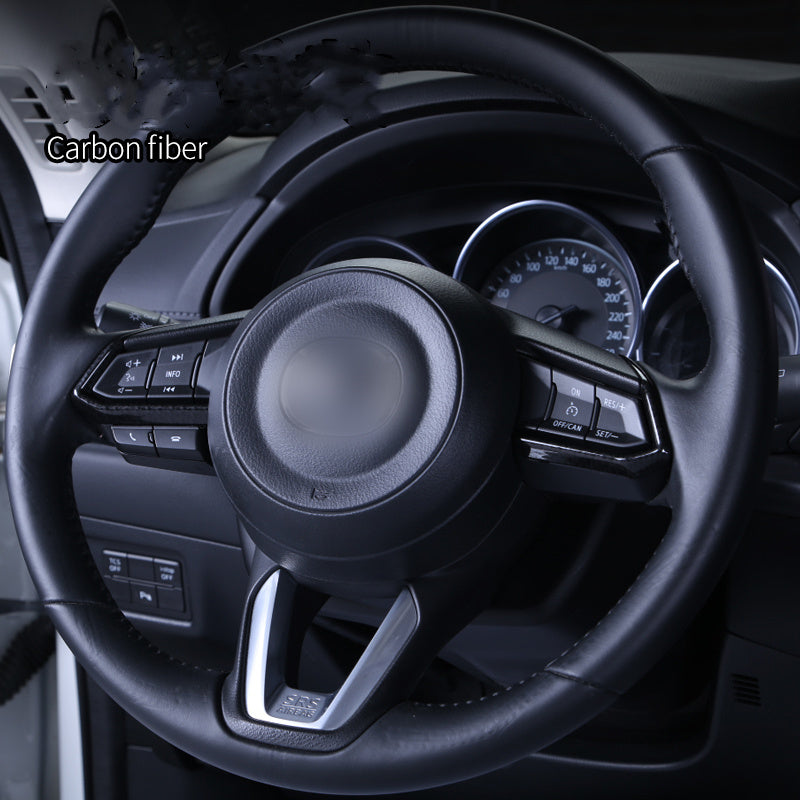 Atz Modified Steering Wheel Transparent Button Aluminum Alloy Decorative Sticker b83c22da 8ef6 4987 91bb fb2c1ab3b5ec