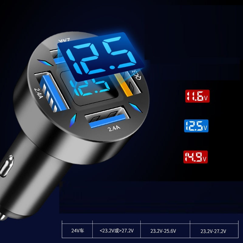 Four-port Car Charger 4USB Car Charger b86983f9 6a9e 4d7a 9491 b8e0d4958e09