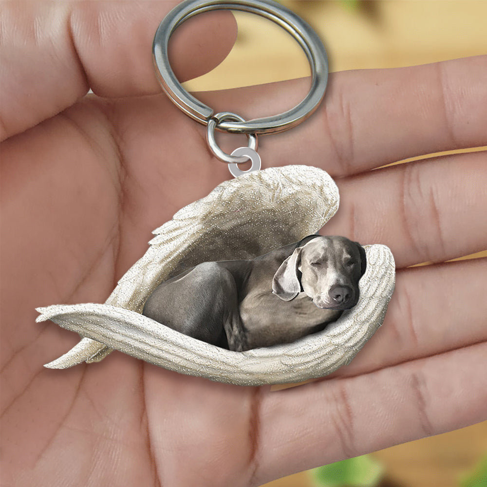 New Unique Dogs And Cats Sleeping Angel Pendant Car Key Ring b86b6e39 3312 4f6f b138 4b1a92dd046f
