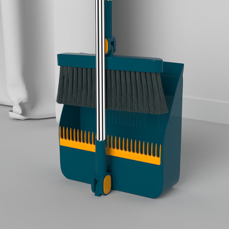 Household Simple Folding Can Be A Dustpan Set Of Broom b86cb03d 7781 4c02 8119 3fee2811b370