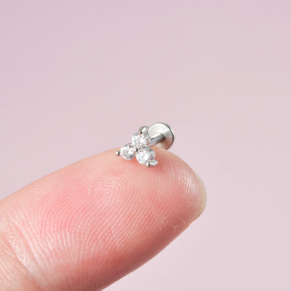Stainless Steel Threaded Stud Earrings b8756dc2 cdff 4d4b 8528 7a88cde3ba97