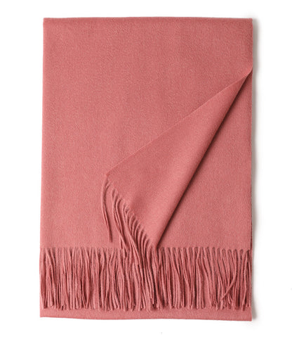 New Solid Color Wool Long Beard Warm Tassel Scarf Thick b875ac1c b78b 415c a514 2babfdd99af6