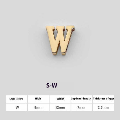 U Perforated 26 English Letters Hardware Accessories b8766f77 9087 4c80 83a5 ba60d284d53c trans
