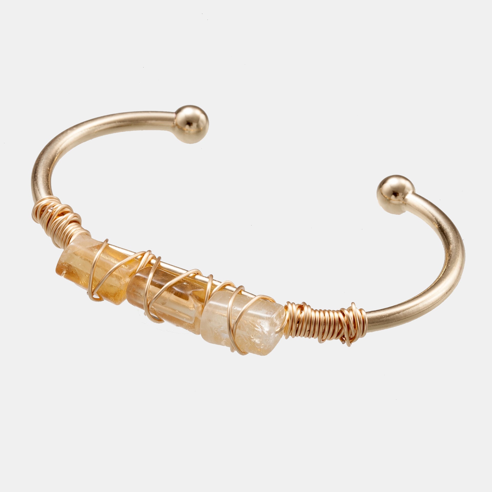 Winding Crystal Gold-plated Crystal Bracelet b8800f1e ad4f 4a20 8842 c374b1ecc582