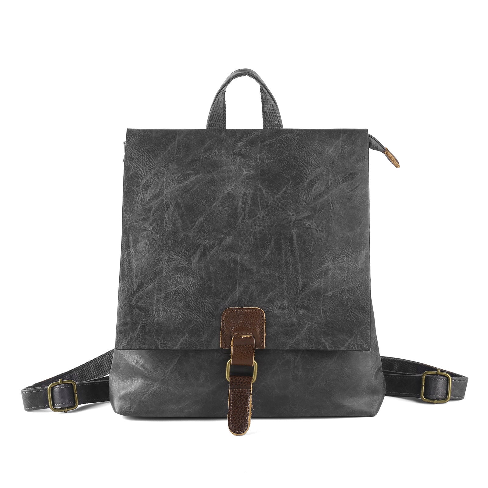 Retro Large Capacity Multifunctional Leather Backpackage b8909717 d4cd 4308 bf3b 057f4a1d07be