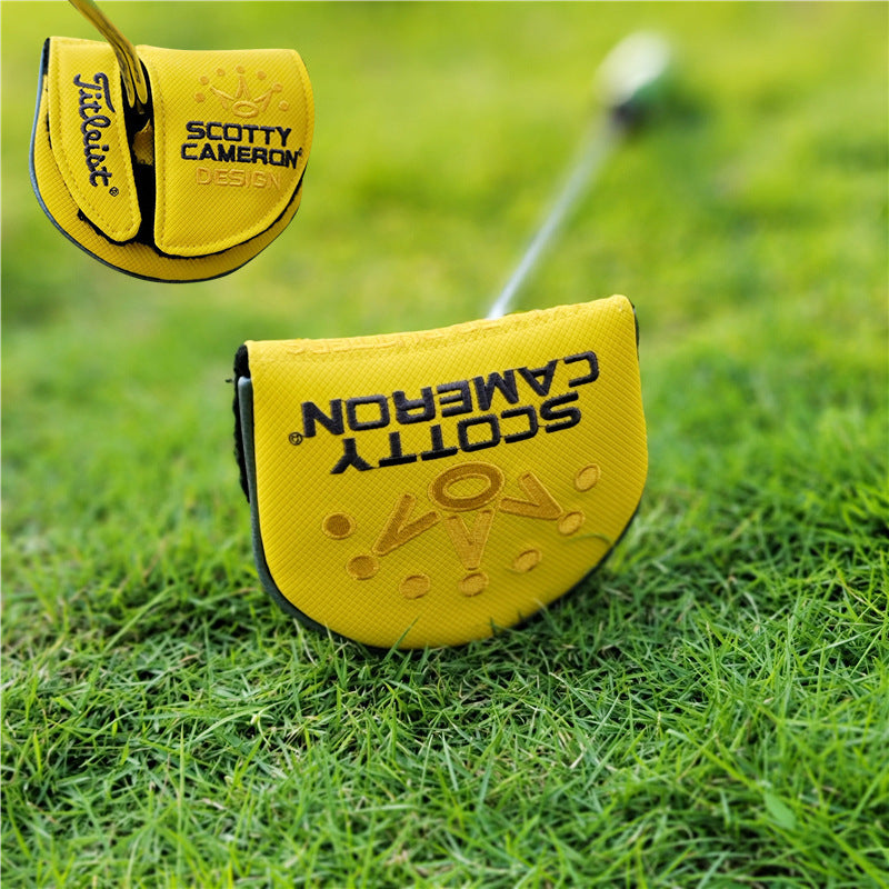 Straight Strip One-line Putter Golf Club Cover Head Cover Ball Head Protective Cover b8932374 9a94 4c28 bdf1 17c227f0ce77