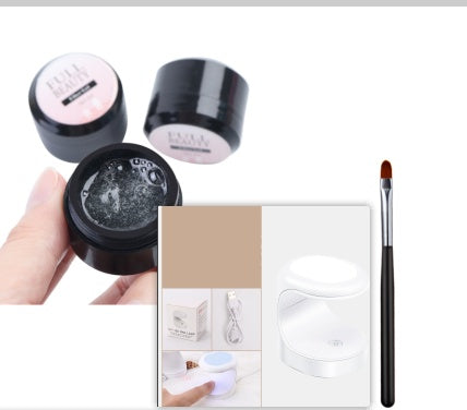 Creacked Repair Glue Nail Fiber Silk Extension Gel Fiberglass Poly UV Builder Gel Polish Manicure Art Prolonged Tool b89504cf