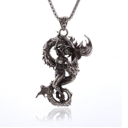 European And American Men's Ladies' Pendant Necklace Ornament b8a94a21 a322 4900 9318 1b1b2ef82faa