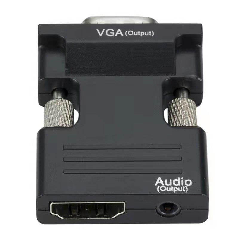 Hdmi Female To VGA Male Adapter Converter With Audio Projector HD Computer Display Set-top Box Hdmi b8a9af24 0385 4af9 9eed 6