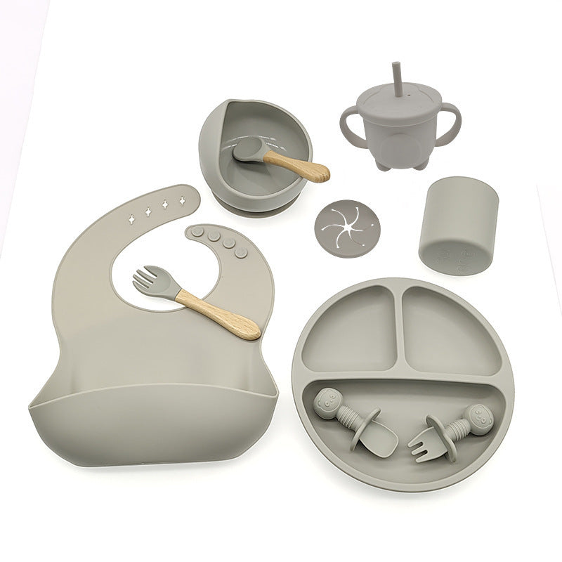 Baby Eat Learning Complementary Food Feeding Silicone Tableware b8b71caa 547c 43a8 975a e857c7aef23d