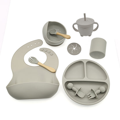 Baby Eat Learning Complementary Food Feeding Silicone Tableware b8b71caa 547c 43a8 975a e857c7aef23d