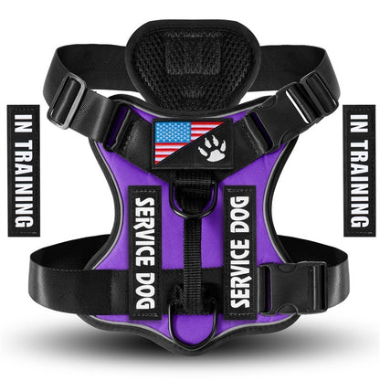 Shock Absorption Night Vision Reflective Pet Tactical Chest Strap b8c0f9cd dda3 4b61 b755 2d7ef6f51e25