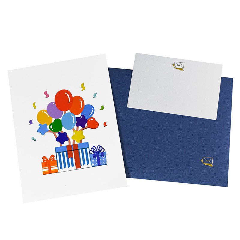 3D Three-dimensional Travel Card Handmade Card Paper Carving - HD Wireless Product #5